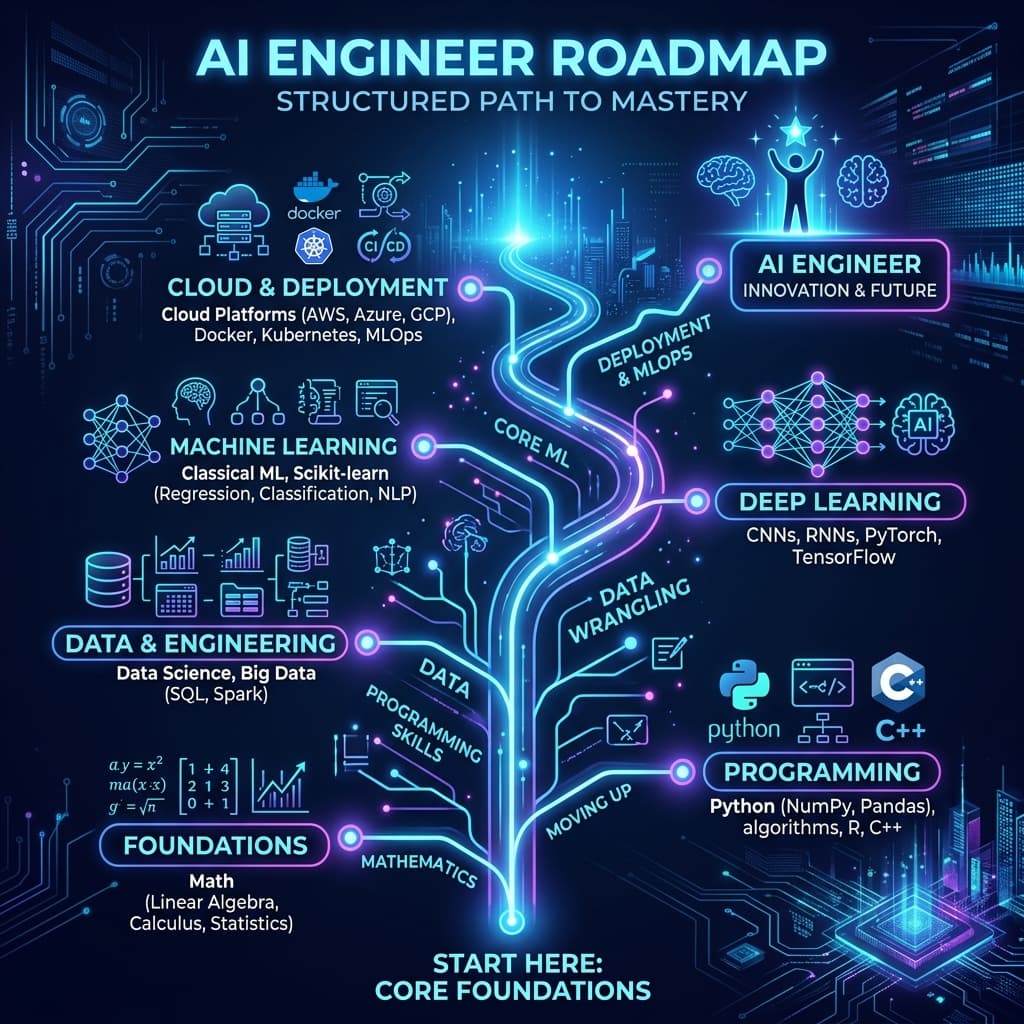 Top 1% AI Engineer Roadmap: The Ultimate Guide for 2026