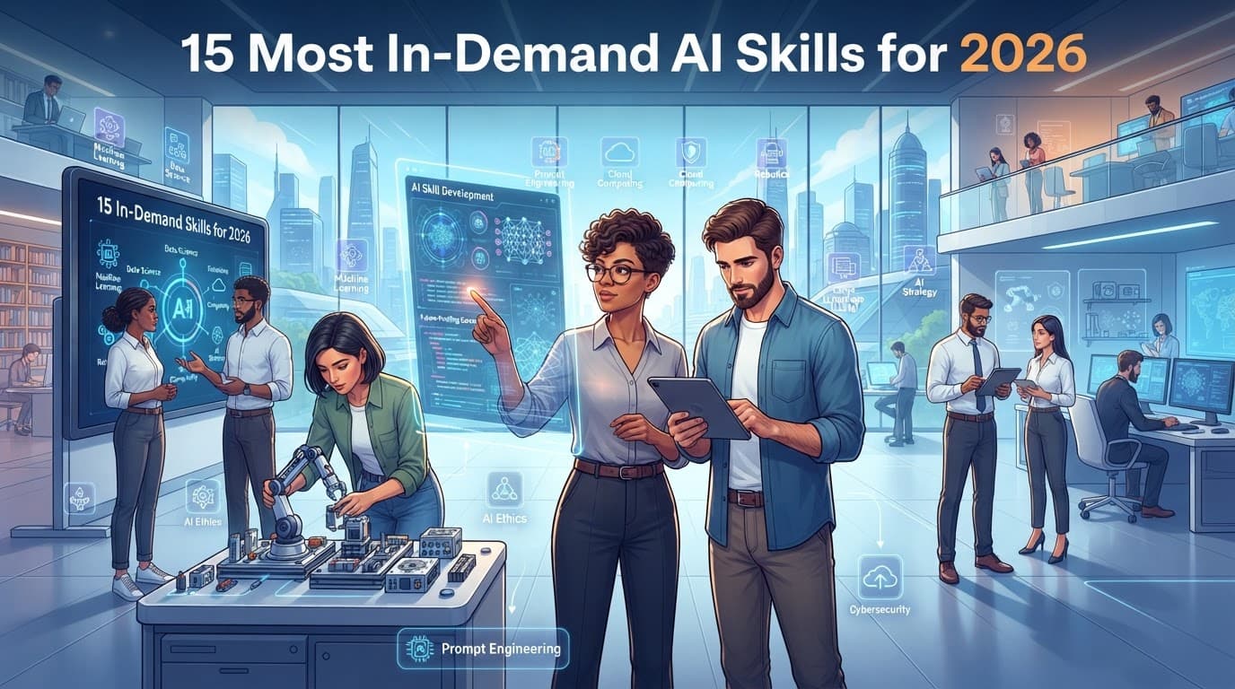 15 Most In-Demand AI Skills for 2026: What to Learn to Future-Proof Your Career