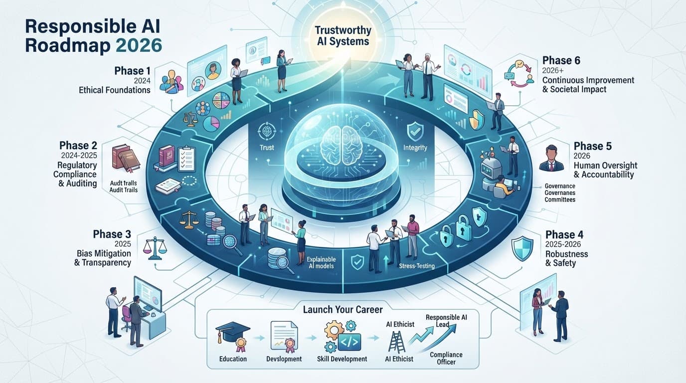 AI Ethics and Responsible AI Roadmap 2026: How to Build Trustworthy AI Systems and Launch Your Career