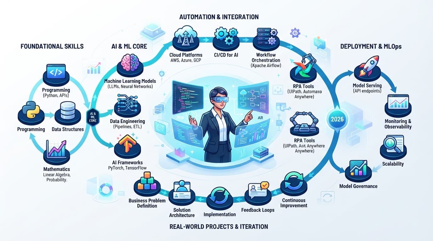 How to Become an AI Automation Engineer in 2026: Skills, Roadmap, and Projects