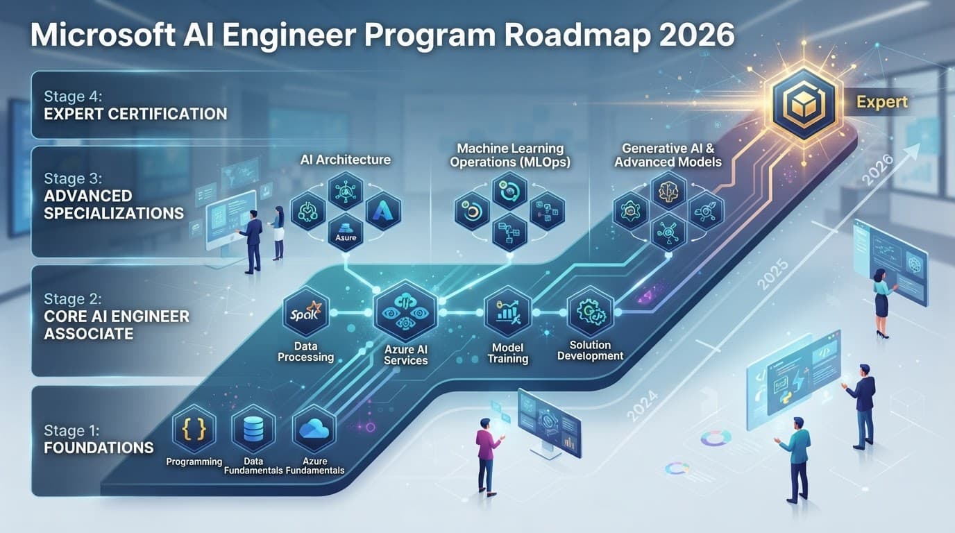 Microsoft AI Engineer Program: Complete 2026 Roadmap, Skills, and How to Get Certified